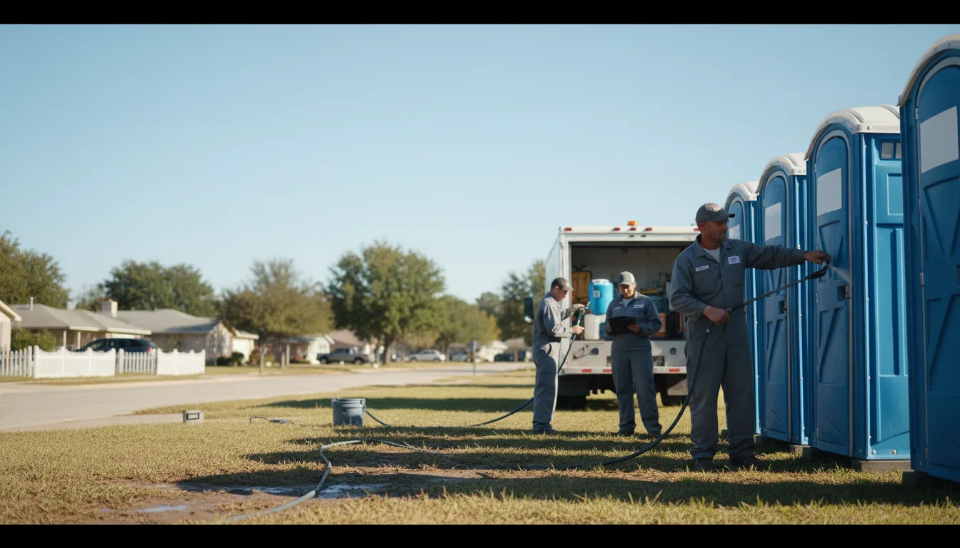 Long-Term Portable Toilet Rental in Annona, TX near me